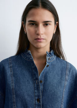 Blusa vaquera de corte holgado - H&m фото 8