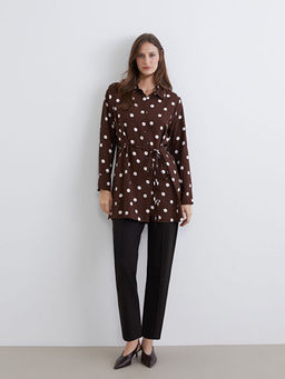 Puantiyeli Kad?n G?mlek Tunik