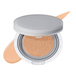 Rom&Nd Nu Zero Cushion SPF24 PA++ 04 Beige 23, 15g - Стойкий тональный кушон с полуматовым финишем