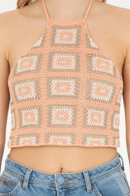 Женский свитер с лососем - U.s. polo assn фото 6