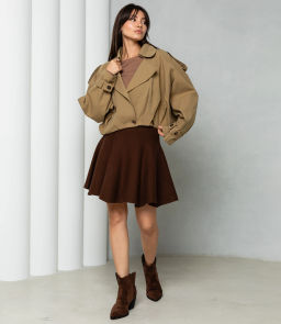 Куртка #КТ6837 (1), светлый хаки - Dommod фото 4