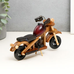 Фигурка дерево «Ретро. Мотоцикл», 11×4.5×16 см, МИКС