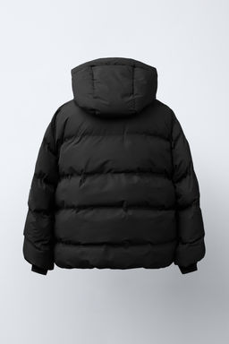 WATER-REPELLENT QUILTED COAT WITH LABEL - Zara фото 4