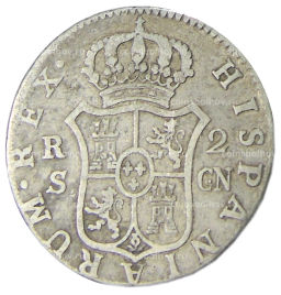 2 реала 1798 года Испания