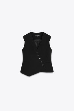 ZW COLLECTION ASYMMETRIC WAISTCOAT - Zara фото 10