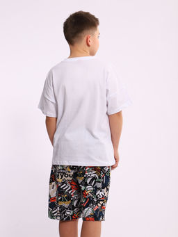 Шорты Федор синий граффити - Ладошки фото 7