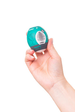 Мастурбатор нереалистичный Satisfyer Egg Single (Naughty), TPE, зеленый  фото 4