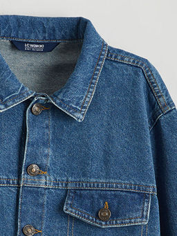 Uzun Kollu Erkek ?ocuk Jean G?mlek