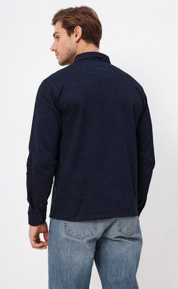 Поло д/р F321 -07-91 d.blue - Fine joyce фото 9