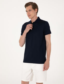 Lacivert Slim Fit Ti__rt