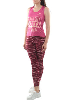 1161 PINK Костюм спортивный женский (90% вискоза, 10% лайкра)