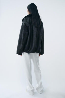 ZW COLLECTION DOUBLE-FACED JACKET - Zara фото 14