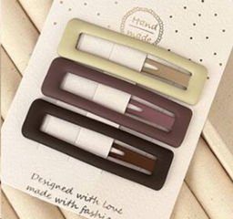 Заколка для волос 3 штуки / NSAF-49 /уп 30/