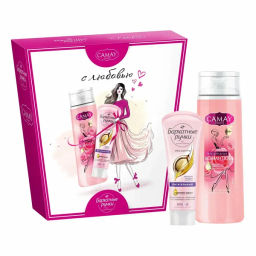 КАМЕЙ+БАРХАТНЫЕ РУЧКИ набор "Красота и Уход" (250мл+80мл)