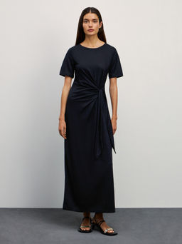 Платье миди с узлом / Zarina