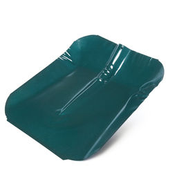 Ковш лопаты стальной, 360 × 370 мм, с металлической планкой, тулейка 40 мм, МИКС