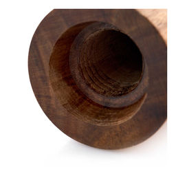 Набор: Солонка и перечница Walmer Organic 5х9.2 см, цвет темное дерево  фото 3