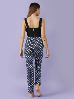 Брюки Венеция индиго (кулирка)