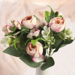 Цветок искусственный 30 см / W394131 /уп 200/800/ (Бежевый) - Галеонтрейд фото 10