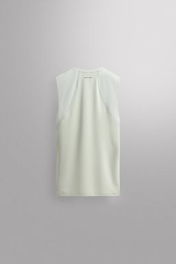 CAMISETA TANK PRIMERA CAPA / Verde agua - Zara фото 8