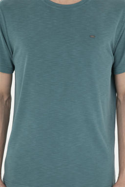 Мужская темно-зеленая базовая футболка - U.s. polo assn фото 6