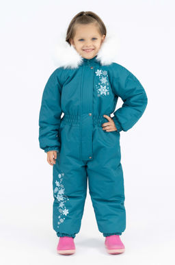 Комбинезон зимний океан зеленый