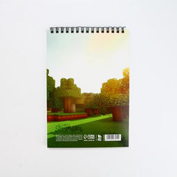 Цена за 3 шт. Блокнот А5, 40 л.. Обложка картон. «Пиксели»