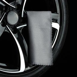 Цена за 2 шт. Салфетка из микрофибры для стекла, против разводов, 35×35 см, 250 г/м²