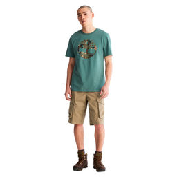 Шорты Timberland TFO Cargo Short Twill Relaxed оливковый  фото 3