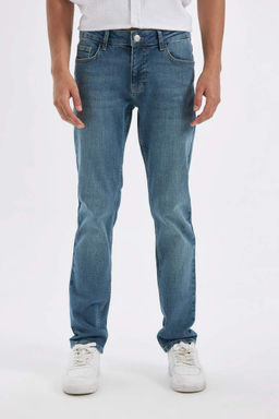 Pedro Slim Fit Джинсовые брюки узкого кроя с нормальной талией и узкими штанинами