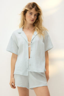 Pijama en muselina de algod?n - H&m фото 5