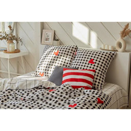 Постельное белье Этель дуэт Big love 143*215 см - 2 шт, 240*220 см, 70*70 см -2 шт  фото 21