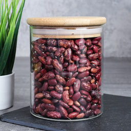 Банка для сыпучих бамбуковая крышка d-85/100 мм 500 мл /GT-35-121/уп120/ - Галеонтрейд фото 7