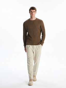 Bisiklet Yaka Erkek Triko Kazak