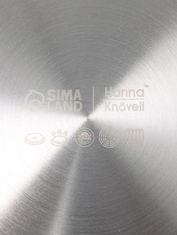 Сковорода 3Ply Hanna Knövell, d=24 см, h=5 см, толщина 2.2 мм, индукция, антипригарное покрытие, нержавеющая сталь