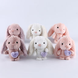 Цена за 6 шт. Мягкая игрушка в шоубоксе, зайка, микс - Milo toys фото 6