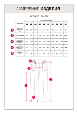 VILATTE / Кюлоты из эластичной поливискозы в мелкую лапку  фото 3