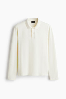 Polo de manga larga Slim Fit