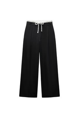 WIDE-LEG TROUSERS WITH DOUBLE WAISTBAND - Zara фото 66