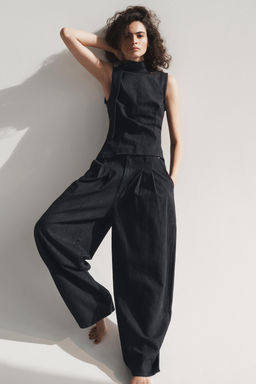 TRF MID-WAIST BAGGY JEANS - Zara фото 9