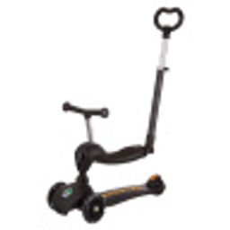 Самокат трансформер трехколесный с ручкой управления