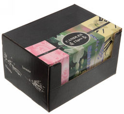 Цена за 4 шт. Свеча "Fantasy-Лавандовое поле" 4,8*12,4см YZ006