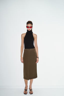 PENCIL MIDI SKIRT - Zara фото 10