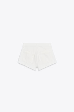 TRF CHINO DENIM SHORTS - Zara фото 11