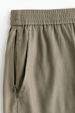Shorts en mezcla de lino Easy Care Relaxed Fit - H&m фото 6