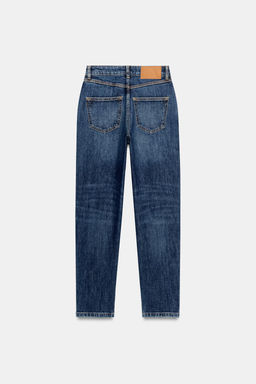 JEANS Z1975 MOM FIT TIRO ALTO / Azul - Zara фото 7