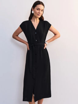 Платье миди с треугольным вырезом ZR2605012921-50 / Zarina