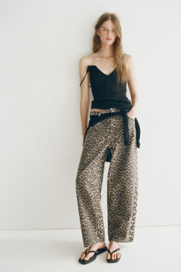 Barrel High Waist Ankle Jeans - H&m фото 7