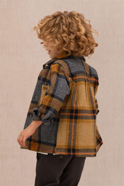 Темно-синяя рубашка с длинным рукавом для мальчика Неожиданная скидка в корзине - U.s. polo assn фото 3