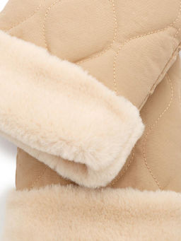 Рукавицы жен Labbra LB-CP-118 beige  фото 3